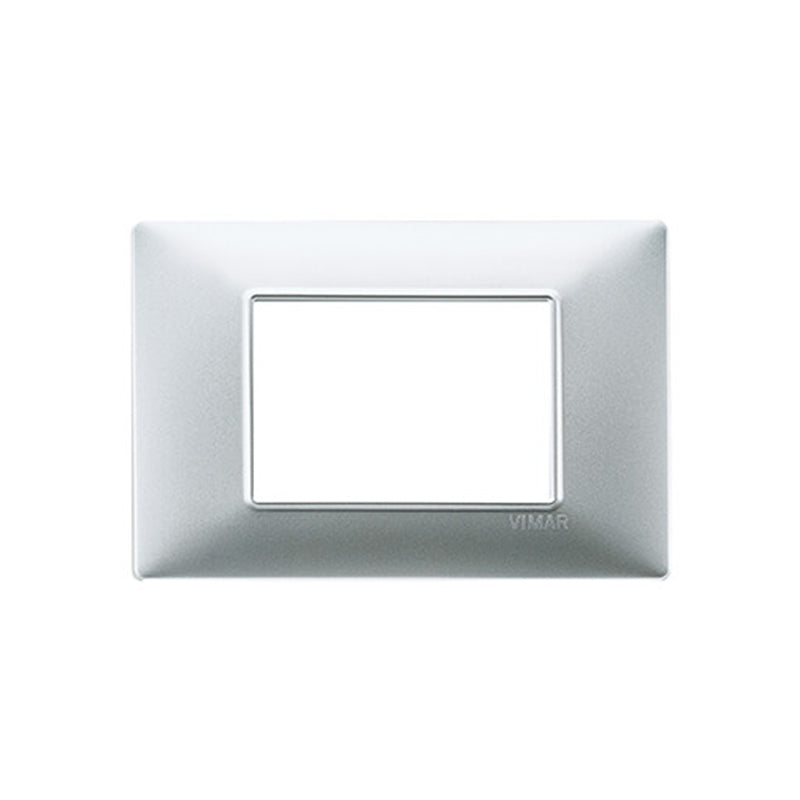 PLATE: TECH, MATT SILVER, 3M PLANA