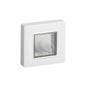 PLATE: WATERPROOF, WHITE, 2M W/SCREWS, EIKON & PLANA