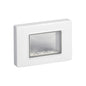 PLATE: WATERPROOF, WHITE, 3M W/SCREWS, EIKON & PLANA