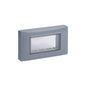 Waterproof Plate (IP55), Granite Grey with Screws Fits Plana and Eikon Series