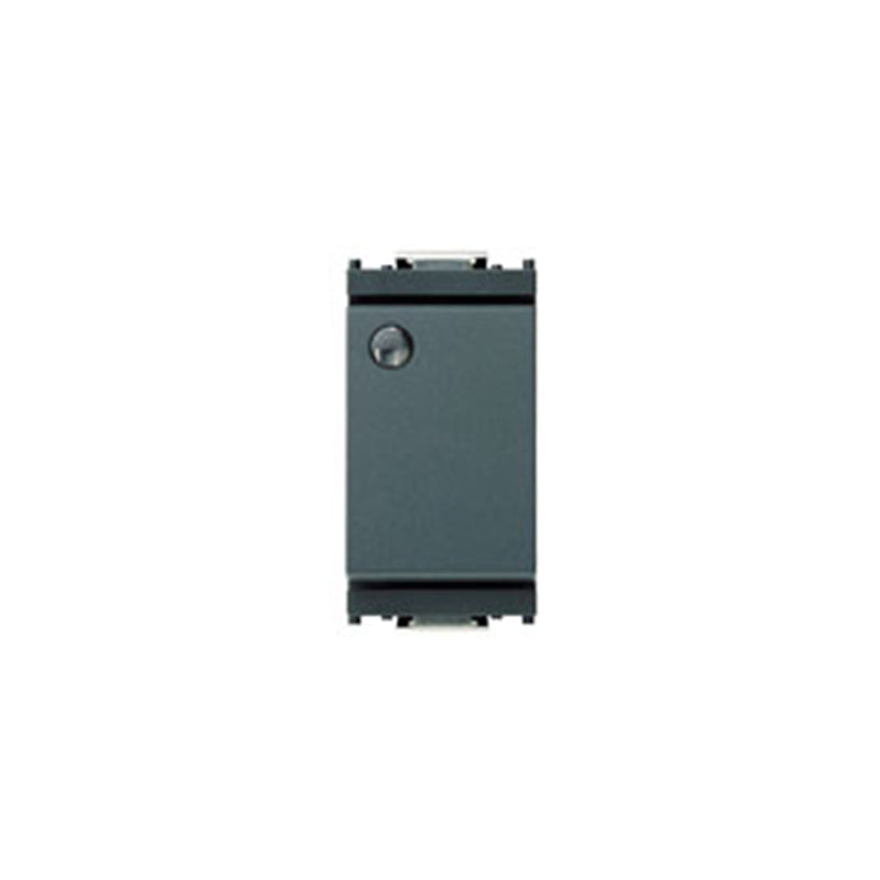 Idea 1-Way Switch, 1P/1T, 16 AX for PFC Loads 250V, Illuminable, Grey