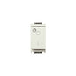 Switch: 1-Way, 2P1T, 16AX, Luminous for Signaling Unit, White, Idea