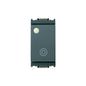 Switch: Momentary,1P1T (NO)10A Illum Gen Sym w/Indicator Grey