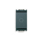 Idea Momentary Switch,1P/1T (NC)16AX Circular "Off Symbol" GREY