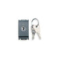 SWITCH: 1-WAY, 2P1T,16AX,GREY UNIFIED KEY-OPERATED, IDEA