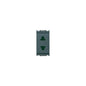 Idea Outlet, Euro-American, 2P, 10A/250V, Sicury 1 Module, Grey