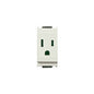 OUTLET: USA/SASO 2P+E 15A/127V SICURY, WHITE, IDEA