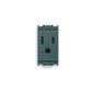 OUTLET: USA/SASO 2P+E 15A/127V SICURY, GREY, IDEA