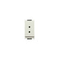 Idea Polarized Socket Outlet for VM01616/VM01617 Plugs, 2P, 6A/24V, Hi-Fi Installs/HFTR, 1M, White