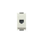 CONNECTOR: RJ45 PHONE JACK 8-POS/8-COND, WHITE, IDEA