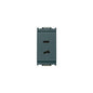 OUTLET: SELV, 2P, 6A/24V, 1M POLARIZED, GREY, IDEA