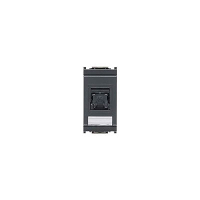 OUTLET: RJ45 W/3M CONNECTOR CAT5e, 8-CONTACT, GREY, IDEA