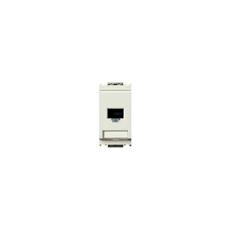 Connector: RJ45 Cat5e, UTP-Type, 8-Contact, White, Idea Series