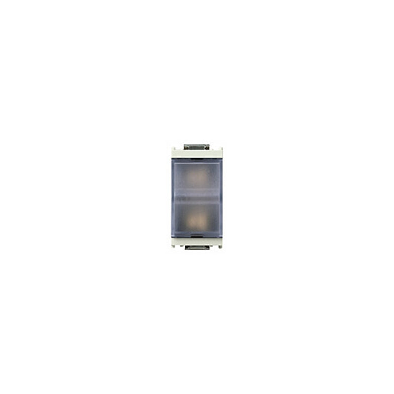 Idea Prismatic Indicator Lamp Module, White Diffuser, 1 Module, use w/12V VM07054 Bulb, White