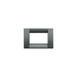PLATE: METAL, ANTHRACITE, 3M SQUARE, IDEA
