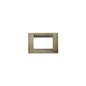 Idea Square Cover Plate, Metal Antique Brass, 3M