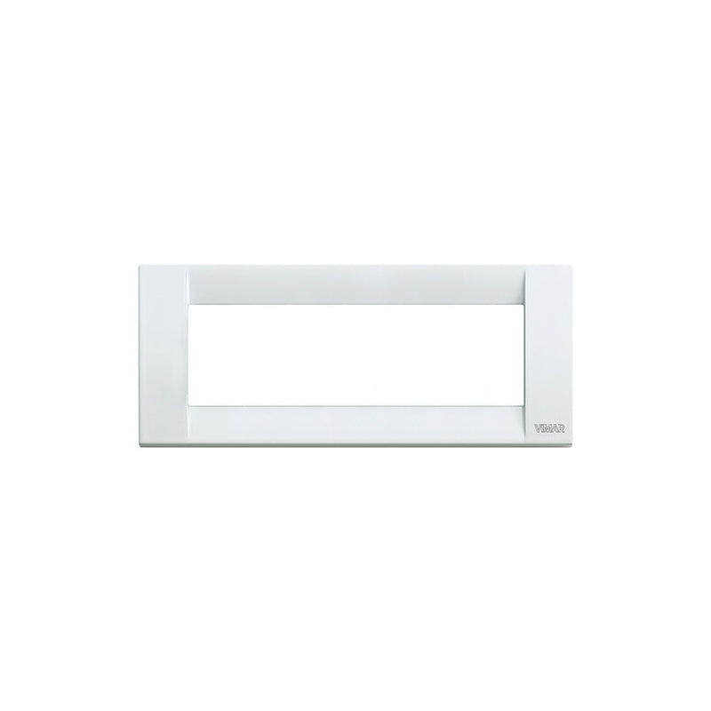 PLATE: METAL, WHITE, 6M, SQUARE, IDEA