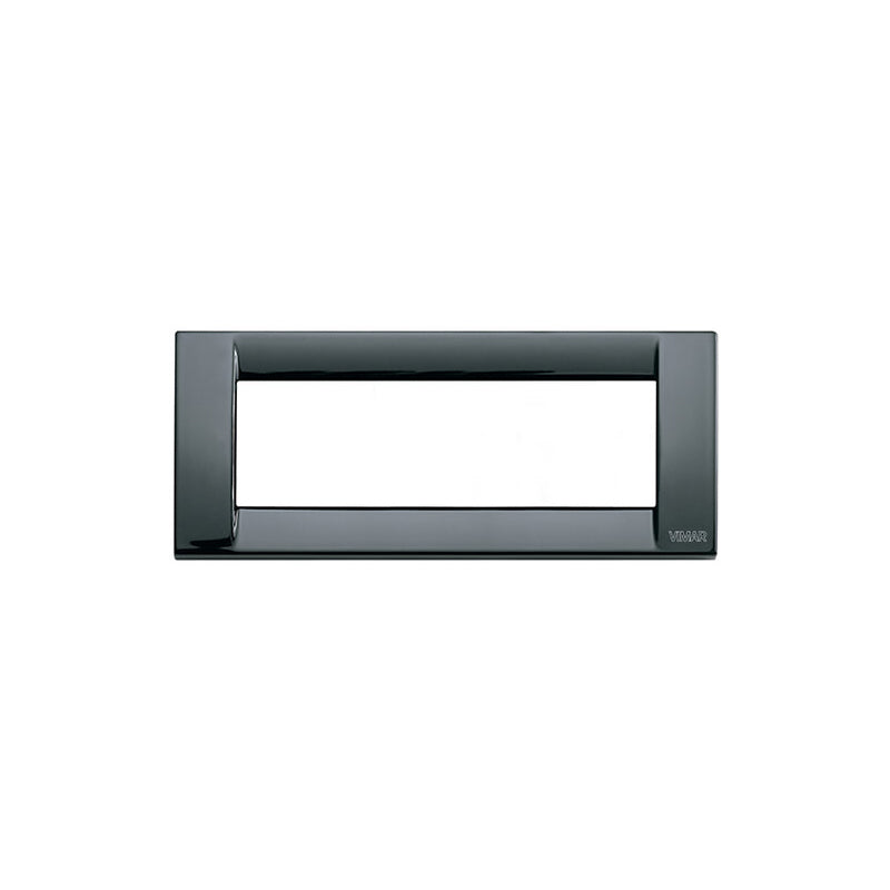 PLATE: METAL, BLACK, 6M SQUARE, IDEA