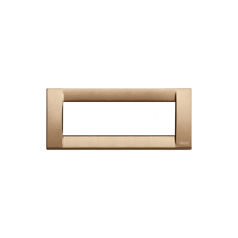 PLATE: METAL, BRONZE, 6M SQUARE, IDEA