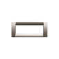 Plate: Metal, Black Chrome, 6M, Idea