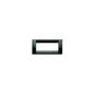 PLATE: TECH, BLACK, 5M SQUARE, IDEA
