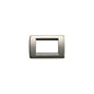Plate: Metal, Black Chrome 3M Panel, Round, Idea
