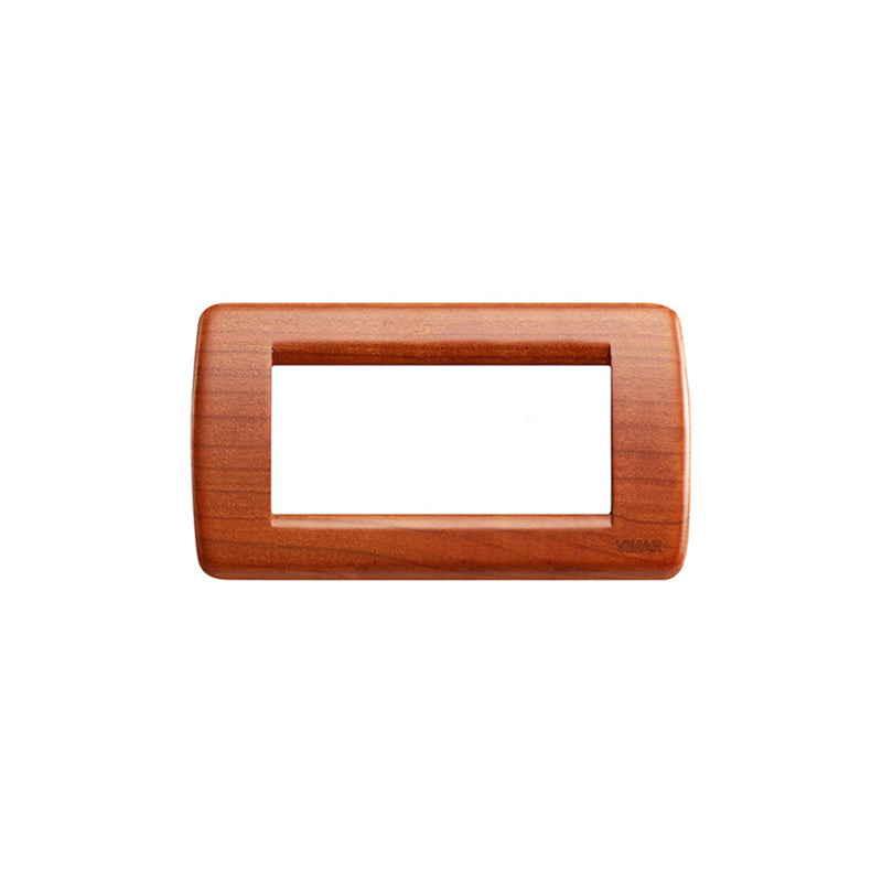 PLATE: WOOD, CHERRY, 4M ROUND, IDEA