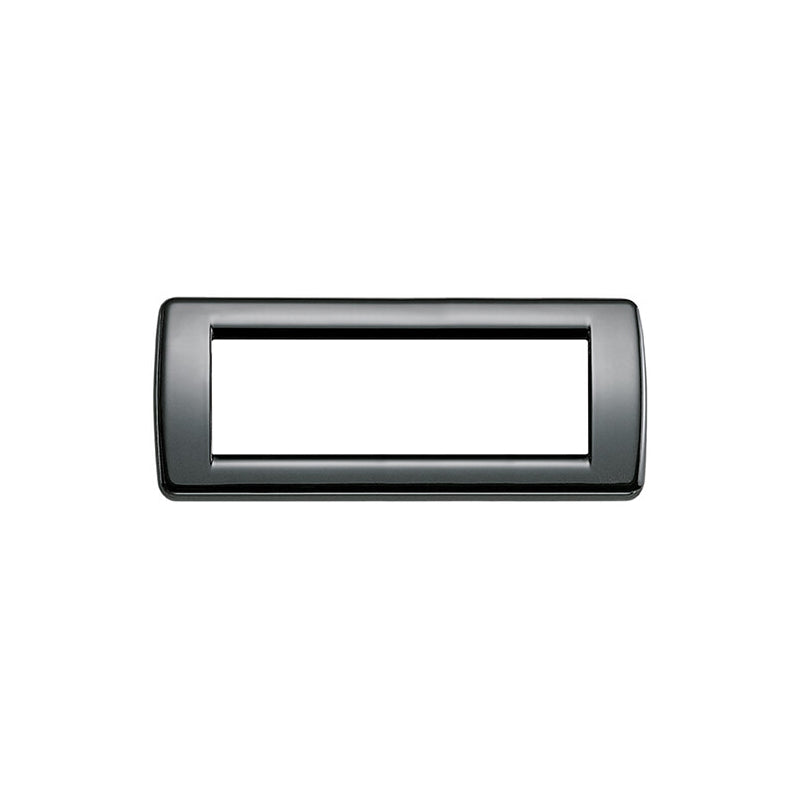 PLATE: METAL, BLACK, 6M ROUND, IDEA