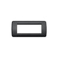 PLATE: TECH, BLACK, 5M ROUND, IDEA