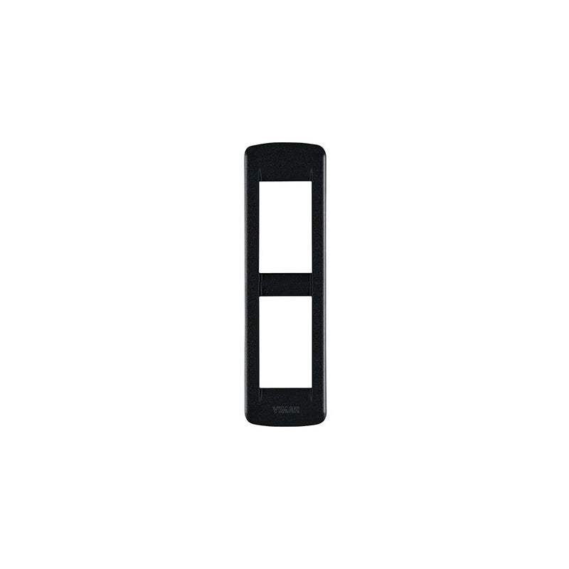 PLATE: METAL, BLACK, 2M PANEL ROUND, IDEA
