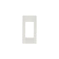 Idea Square Cover Plate, Technopolymer Bright White 01, 1 Module