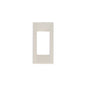 Idea Square Cover Plate, Technopolymer Idea White 04, 1 Module