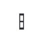 PLATE: TECH, BLACK, 2M PANEL, SQUARE, IDEA