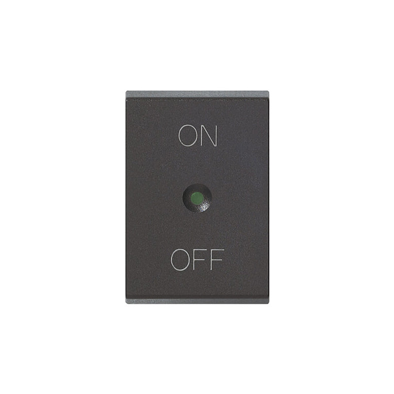 BY ME: SWITCH COVER: GREY FOR MOMENTARY, ON/OFF SYMBOL IDEA