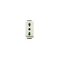 Idea Outlet, Italian P17/11 Std, 2P+E, 16A/250V 1M Reduced Module, Sicury BRPESA, White