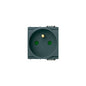 OUTLET: FRENCH, 2P+E, 16A/250V 2M,RDCD MOD,SICURY, GREY IDEA