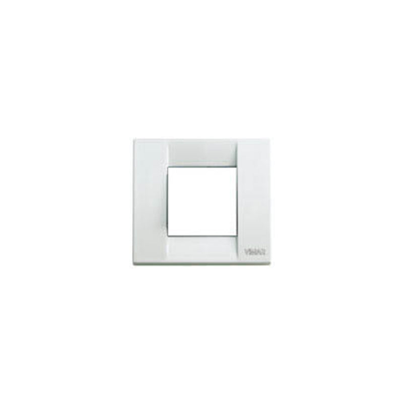 PLATE: METAL, WHITE, 2M RDCD (1M STD), SQUARE, IDEA
