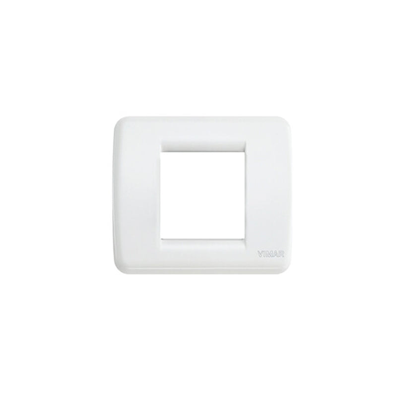 PLATE: METAL WHITE 2M RDCD (1M STD), ROUND, IDEA
