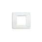 PLATE: METAL WHITE 2M RDCD (1M STD), ROUND, IDEA
