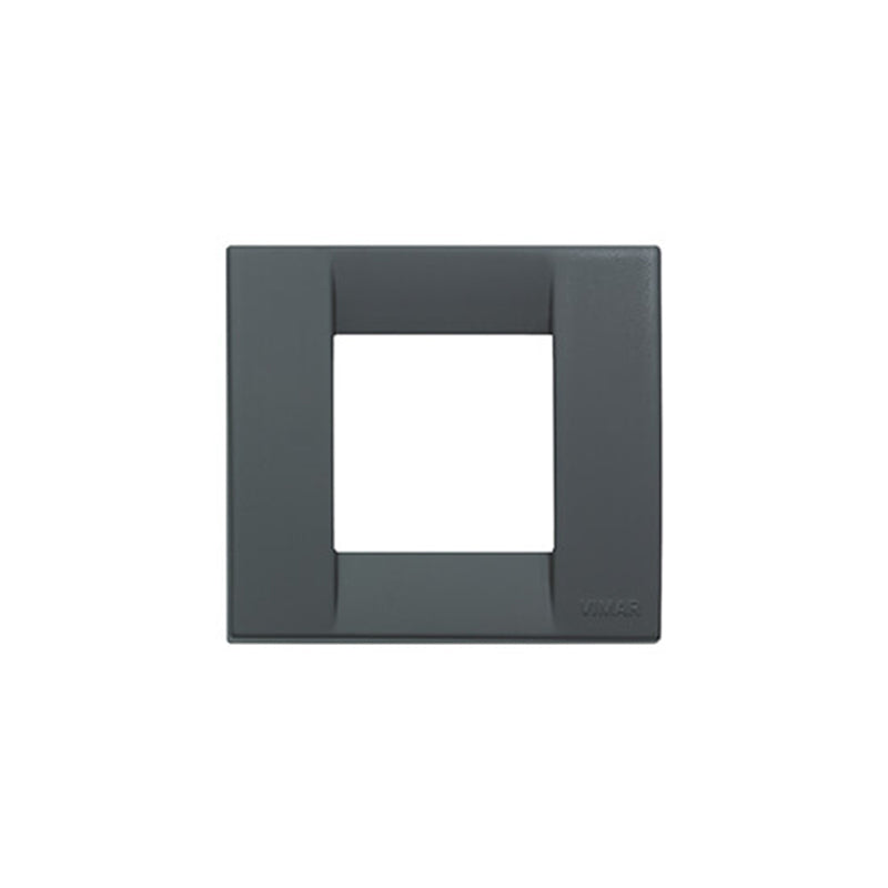PLATE: TECH, BLACK, 2M RDCD (1M STD), SQUARE, IDEA