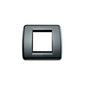 PLATE: TECH, BLACK, 2M RDCD (1M STD), ROUND, IDEA