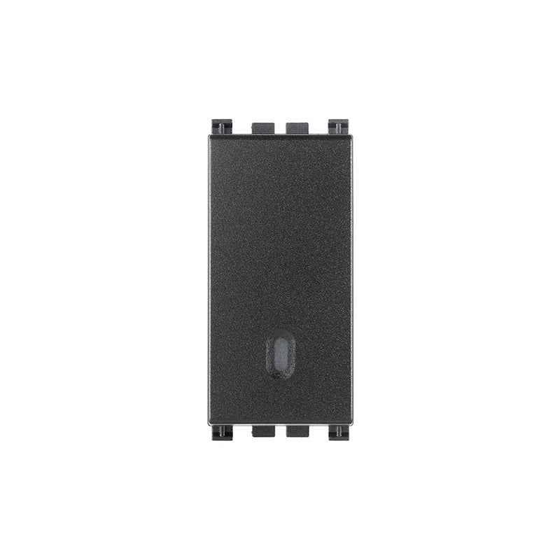 Switch: Momentary, 1P1T (NO) Illuminable, Grey, Arke