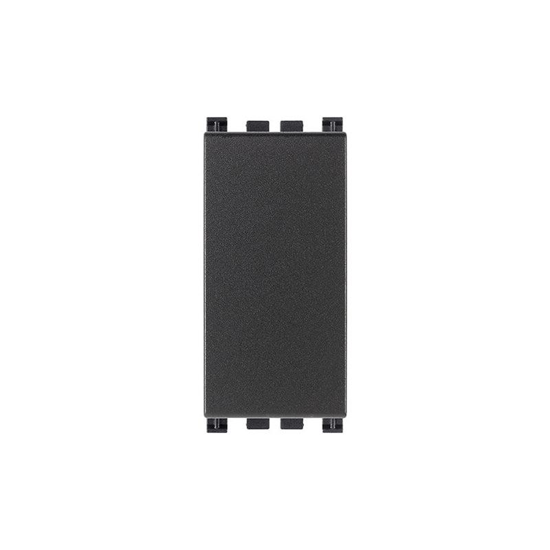 Arke Blanking Module 1 Module, Grey