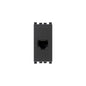 Arke Series RJ21 Phone Jack, 6-Position/6-Contact Grey