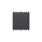 Eikon 1-Way Switch, 1P/1T, 16A-250V Illuminable, 2 Module, Grey