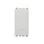 Eikon 1-Way Switch, 1P/1T, 16A-250V Illuminable, 1 Module, Next (Silver)