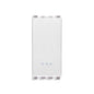 Eikon 3-Way Switch, 1P/2T, 16A-250V Illuminable, 1 Module, White