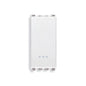 Eikon Momentary Switch, 1P/1T, (NO), 10A-250V Illuminable, 1 Module, White