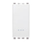 Eikon Momentary Switch, 1P/1T, NC 10A, Illuminable, White