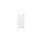 Eikon 1-Way Switch, 2P/1T, 16A-250V Illuminable, 2 Module, Next (Silver)